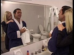  - A rich couple fuck in their bathroom