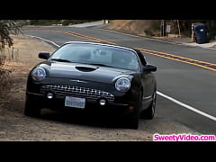  - Lesbian milf pussy licks teen hitchhiker
