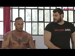  - Straight friends playing with their sticks