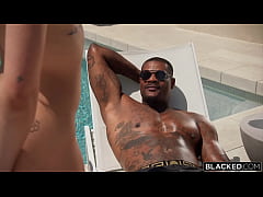  - BLACKED Petite Tight Blonde Dylan Moore Squirts All Over Jason's Thick BBC