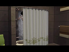  - Step son enters his hot japanese step mom room late at night to share the bed with her because he was afraid to be alone, she accepted but in the end everything turned into sex