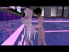  - Horny slut gets pounded in the swimming pool