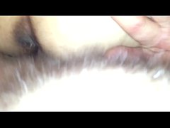  - cuming on wide open wife's asshole
