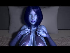  - Sex with Cortana on the Bed | Halo 3D Porn Parody