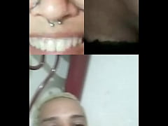  - Chamei elas pra chamada de video e rolou uma putaria. Aysla Andrade e Chefona Araujo.