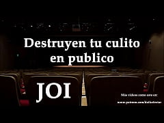  - Te destruyen el culo en publico. JOI Anal en español.