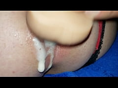  - Anal orgasm with dildo