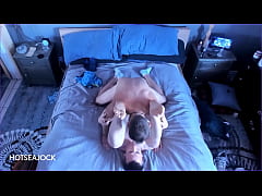  - HOTSEAJOCK Throat Fucks his BOY NinjaSktl B4 Barebacking His Hole