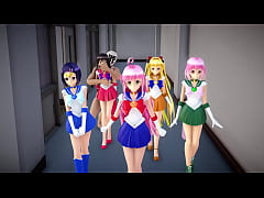  - トラブル　セーラー戦士 mmd