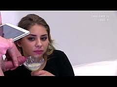  - Premium Bukkake - Julie Red swallows 54 huge mouthful cum loads