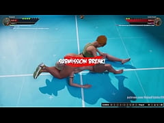 - Nezakah VS Karen Crash &lpar;Naked Fighter 3D&rpar;