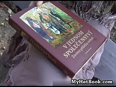  - outdoor blow job and fuck