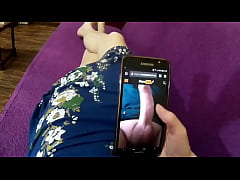  - POV - Real Amateur MILF Masturbating Watching Porn