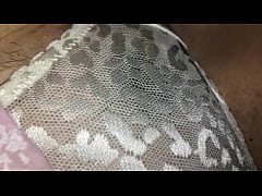  - Wifes dirty panties while a.