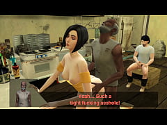  - Cuckold Husband Shares Wife in a Homeless Shelter - DDSims