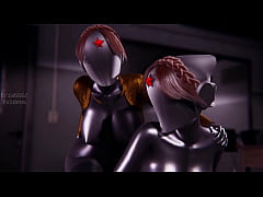  - Twins Sex scene in Atomic Heart l 3d animation