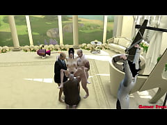 - El Matrimonio de Milk Episodio 2 La Boda de Goku su Esposa Hipnotizada y Follada al Frente su Marido le dan Duro por el Culo como Una Perra y Puta Netorare Dragon Ball Porn Hentai