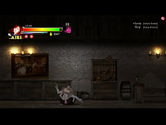  - Cute red haired girl having sex with monsters men in guilty hell new hentai gameplay