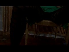  - Sexy Milf In Pantyhose Strips And Masturbates