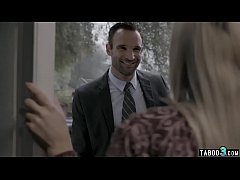  - Busty MILF housewife helps her hubby to keep his job