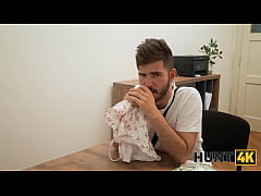  - HUNT4K. Striptease and sex to get a new job...