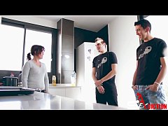  - kitchen with my friend and her boyfriend. So NICE