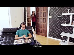  - FILF - Eden Sin is obsessed by her stepdad's huge black dick