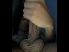  - Stroking my hard cock