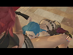  - Arcane - Vi and Jinx Lesbian Sex [4K, 60FPS, 3D Hentai Game, Uncensored, Ultra Settings]