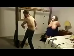  - BBW girl gets a knock to her knockers