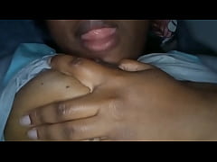  - I Make Myself Really Wet By Licking and Sucking My Nipples. Then I Rub My Pussy To Some Hot Porn Under The Covers