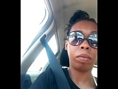  - Pussy flashing in the car