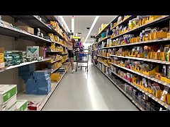  - A Real Freak Recording a Hot chick at Walmart -