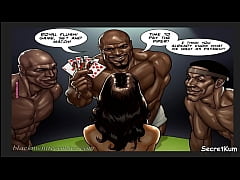  - The Poker Game season 2 Ep.1 - Husband's friends played strip Poker with his wife after he fell || Cheating Wife Interracial Gangbang