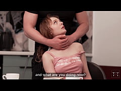  - Stepdaughter didn't want to study, so I grounded her with my huge cock