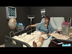  - Public Sex in Hospital, Milf Flash BF Cumshot I Gave Him a Handjob and He Cums On My Tits