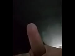  - Big cock cumshot before work