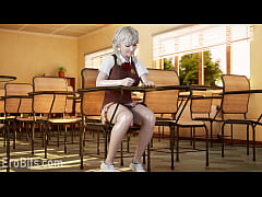  - Private Lesson for Young College Girl Futa