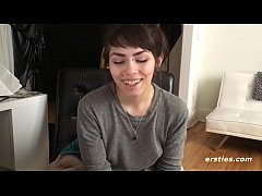  - Fucking Her Tasty Hairy Pussy with Big Dildo