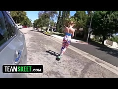  - TeamSkeet - Pretty Thick Girl Bounces Her Pink Pussy On Lucky Stud And Makes Him Cum On Her Big Ass