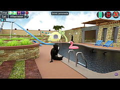  - Little Step Sister Gives Me Blowjob In Public Pool - 3D Hentai Animated Porn - Milfy City