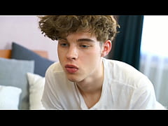  - Nick is enjoying bouncing up & down on Dmitry's cock