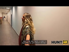  - HUNT4K. Hunter ran into a sexy chick in public and fucked her in the fortune-telling salon
