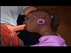  - Summertime Saga Sex scene - Miss Dewitt gave Student a Blowjob in the Auditorium