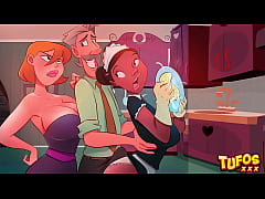  - Traindo a esposa com a empregada gostosa... Sanduíche de buceta - Os Sacanas HQ 56