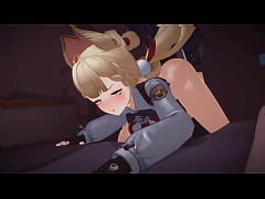  - Zenless Zone Zero - Alice Thymefield 3D Hentai Sex Animation | Cowgirl & Doggy Scene