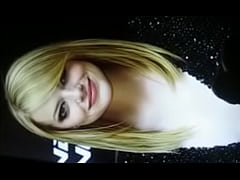  - My huge cum tribute on Emma Stone 2