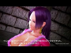  - Handcuffed 3d hentai hottie gets her pussy fucked hard with a dildo