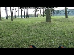  - Public nudity and risky outdoor fuck