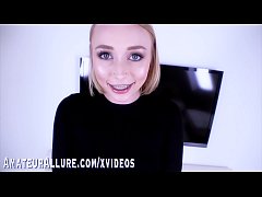  - ATHENA MAY SHOWS OFF HER BRACES WHILE SUCKING AND FUCKING